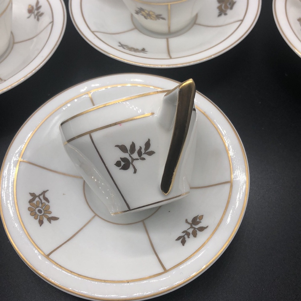 VA Vista Alegre Demitasse Set of 7